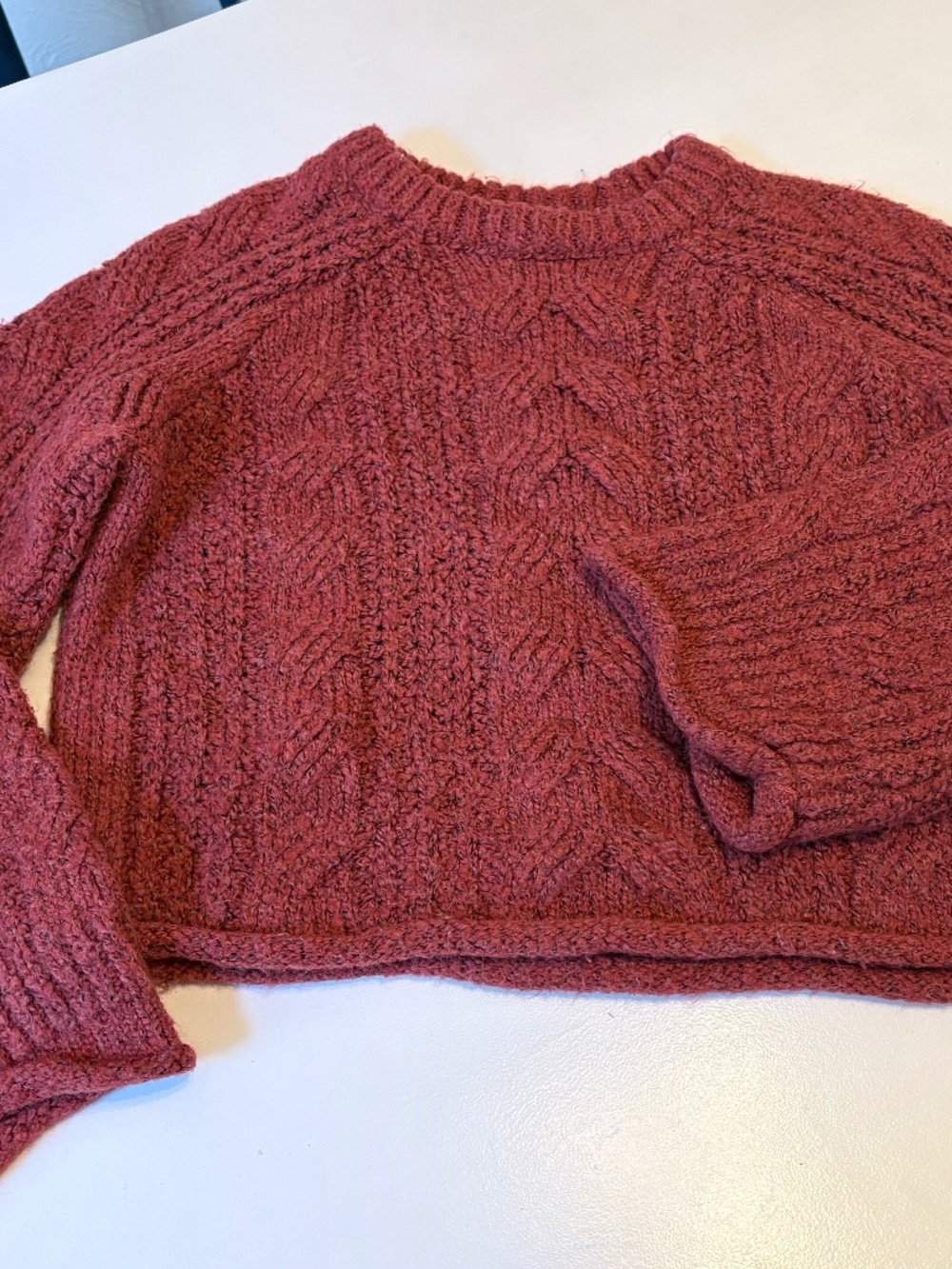 Burnt Orange Universal Thread Wool Sweater